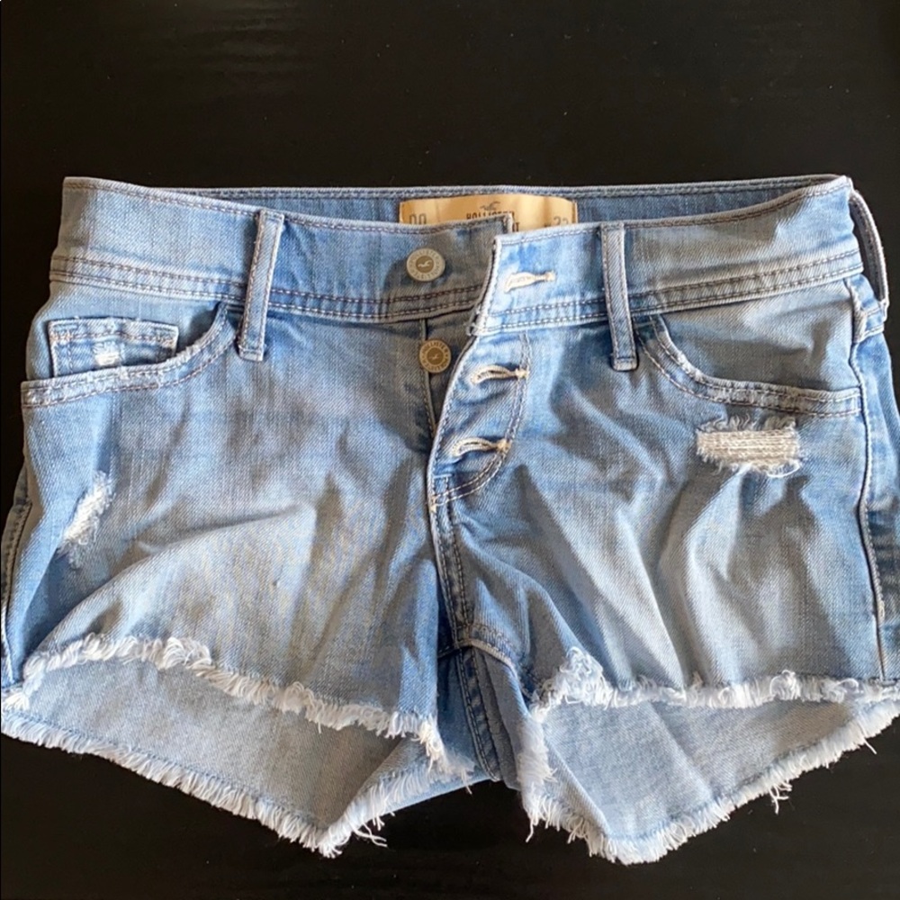 Hollister jean shorts